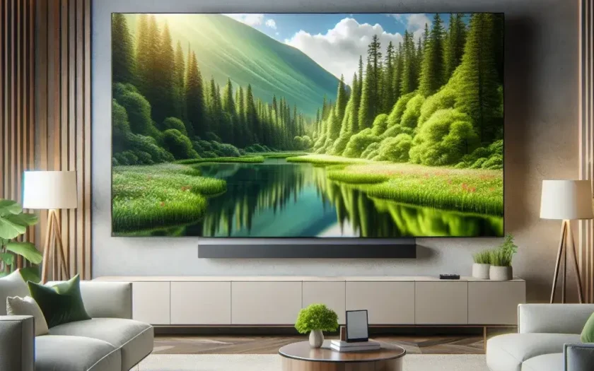 "High-quality OLED TV displaying vibrant colors and deep contrasts, featured in the article 'Top OLED TVs Tested and Reviewed for Superior Viewing Experiences', showcasing advanced technology for an immersive viewing experience."