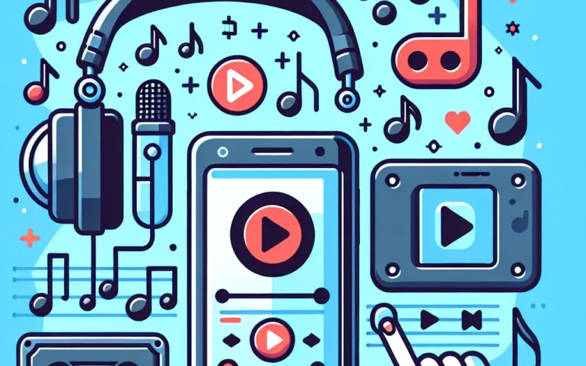 "Step-by-step guide to downloading TikTok audio as MP3, featuring a user-friendly interface on a smartphone screen displaying the TikTok app."